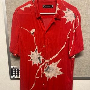 All saints Hawaiian button down